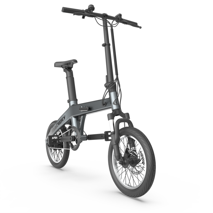 E Bikes for sale 16 Gray Foldable | LMACWEY