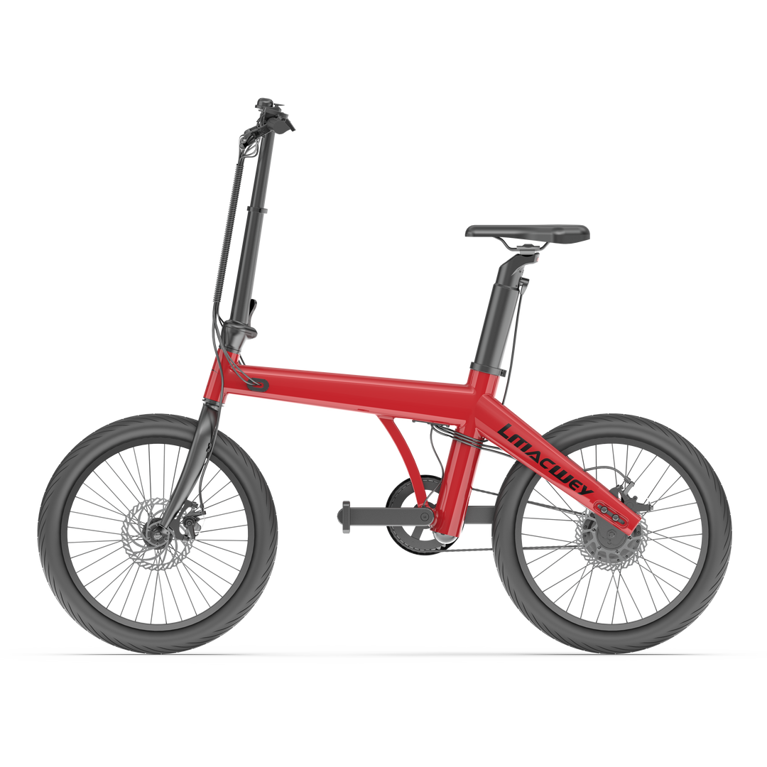 Damen Elektrofahrrad 20Pro Rot | LMACWEY