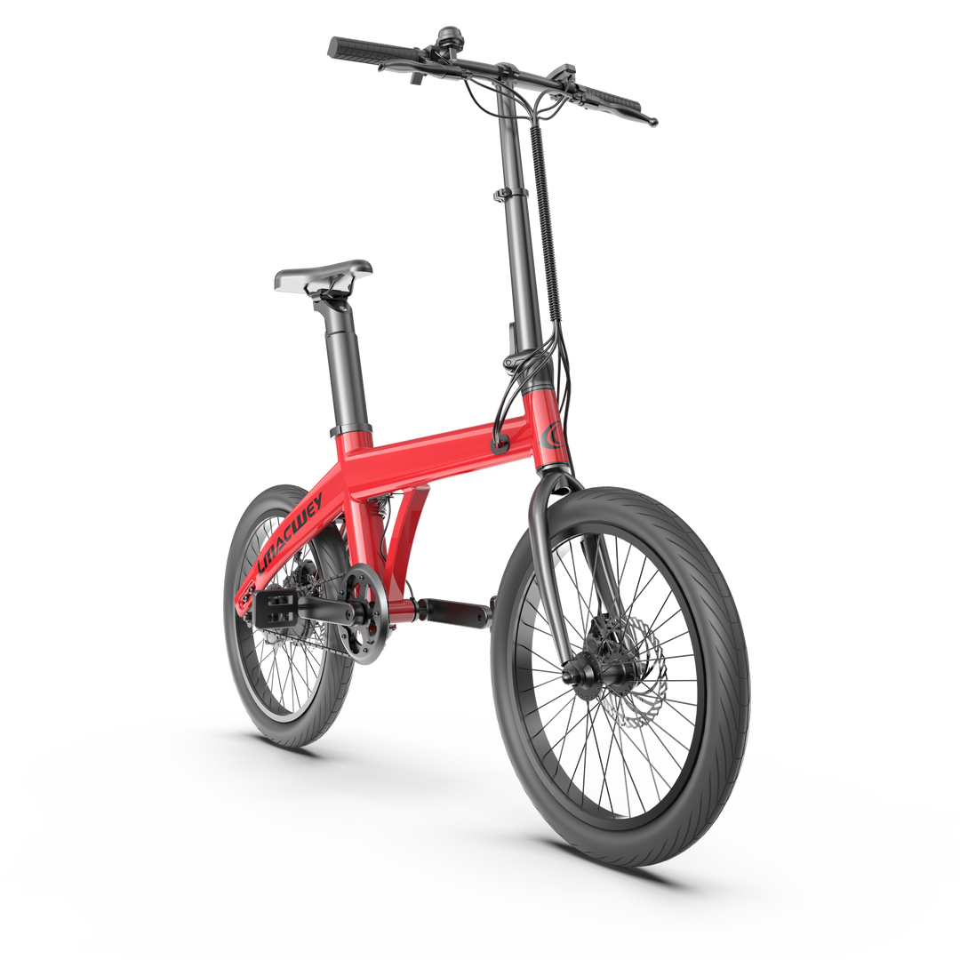 Damen Elektrofahrrad 20Pro Rot | LMACWEY