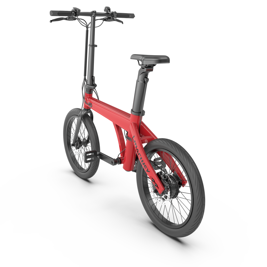 Damen Elektrofahrrad 20Pro Rot | LMACWEY