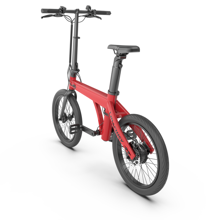 Damen Elektrofahrrad 20Pro Rot | LMACWEY