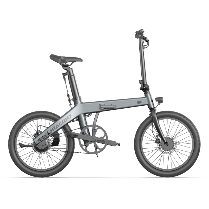Best Folding Electric Bike Pro 500W Gray | Lmacwey