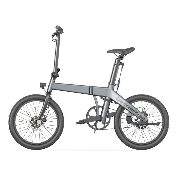Best Folding Electric Bike Pro 500W Gray | Lmacwey