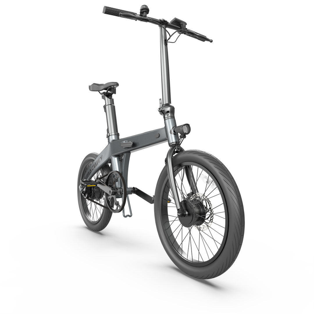 Best Folding Electric Bike Pro 500W Gray | Lmacwey