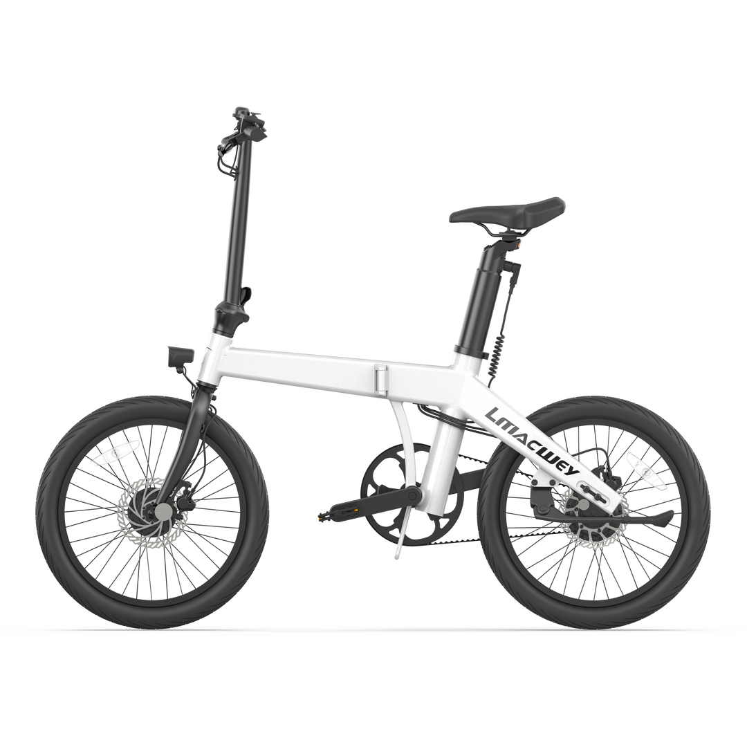 Fast Electric Bike 20 White Non-foldable | LMACWEY