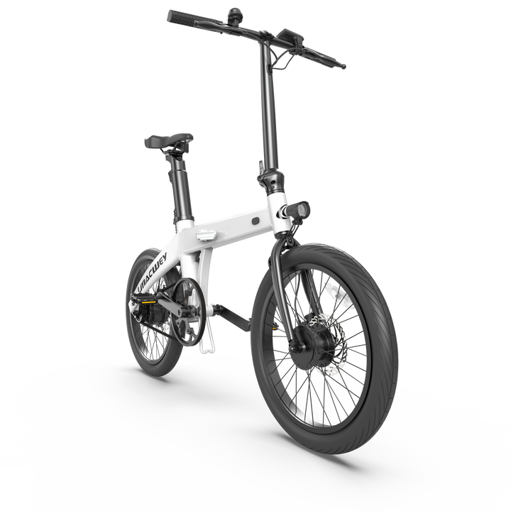 Fast Electric Bike 20 White Non-foldable | LMACWEY