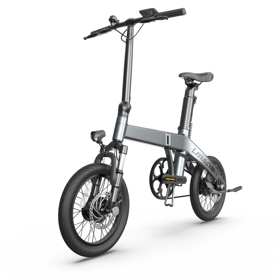 Long Distance Electric Bike 16Pro Gray | LMACWEY