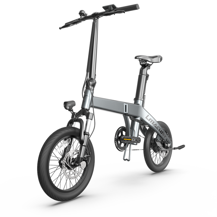 E Bikes for sale 16 Gray Foldable | LMACWEY