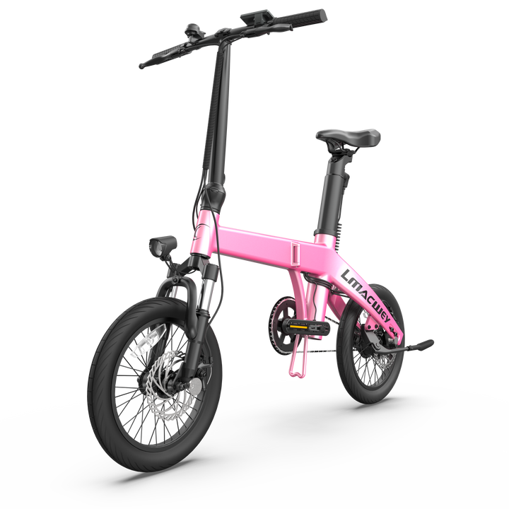 Small Electric Bike 16 Pink | LMACWEY