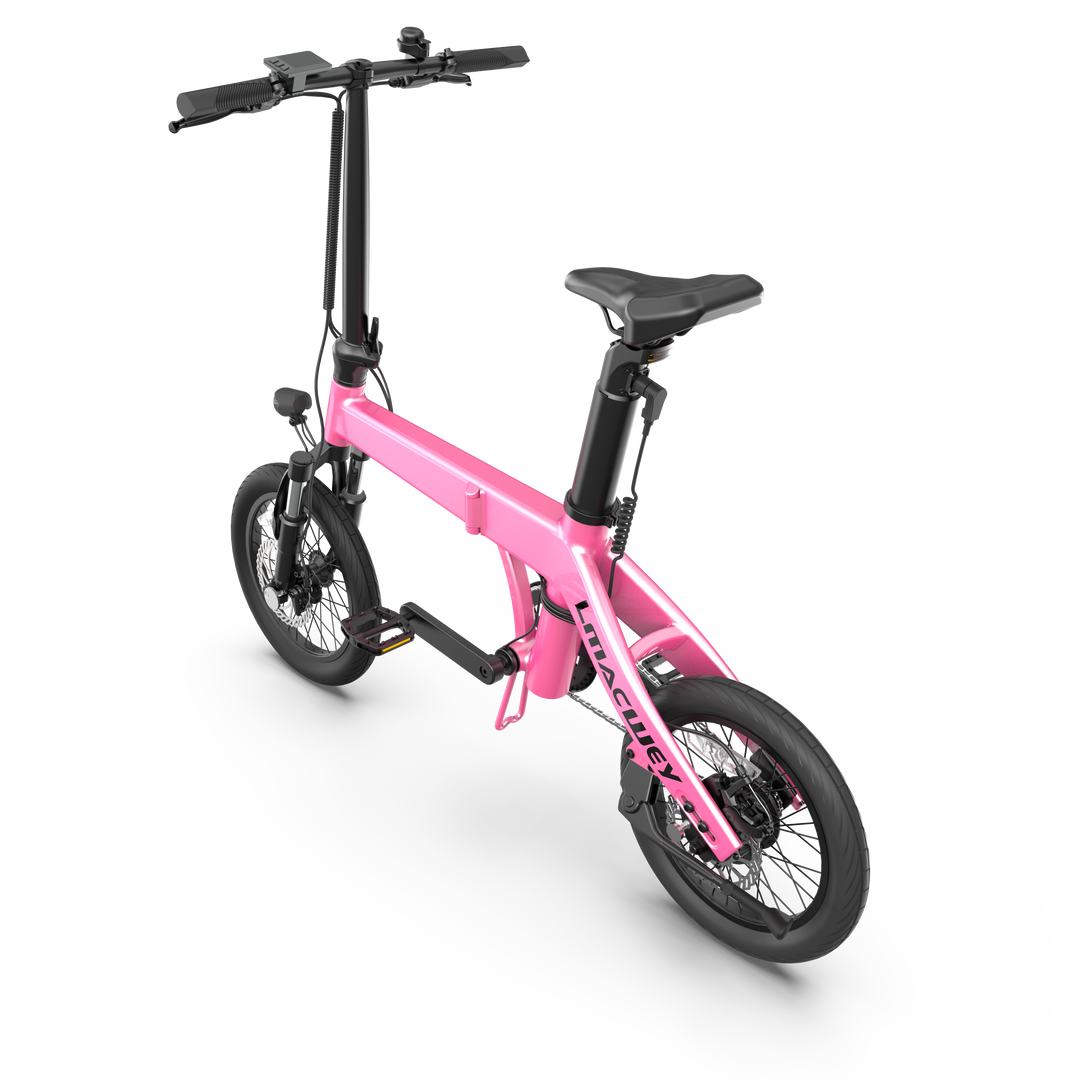 Small Electric Bike 16 Pink | LMACWEY