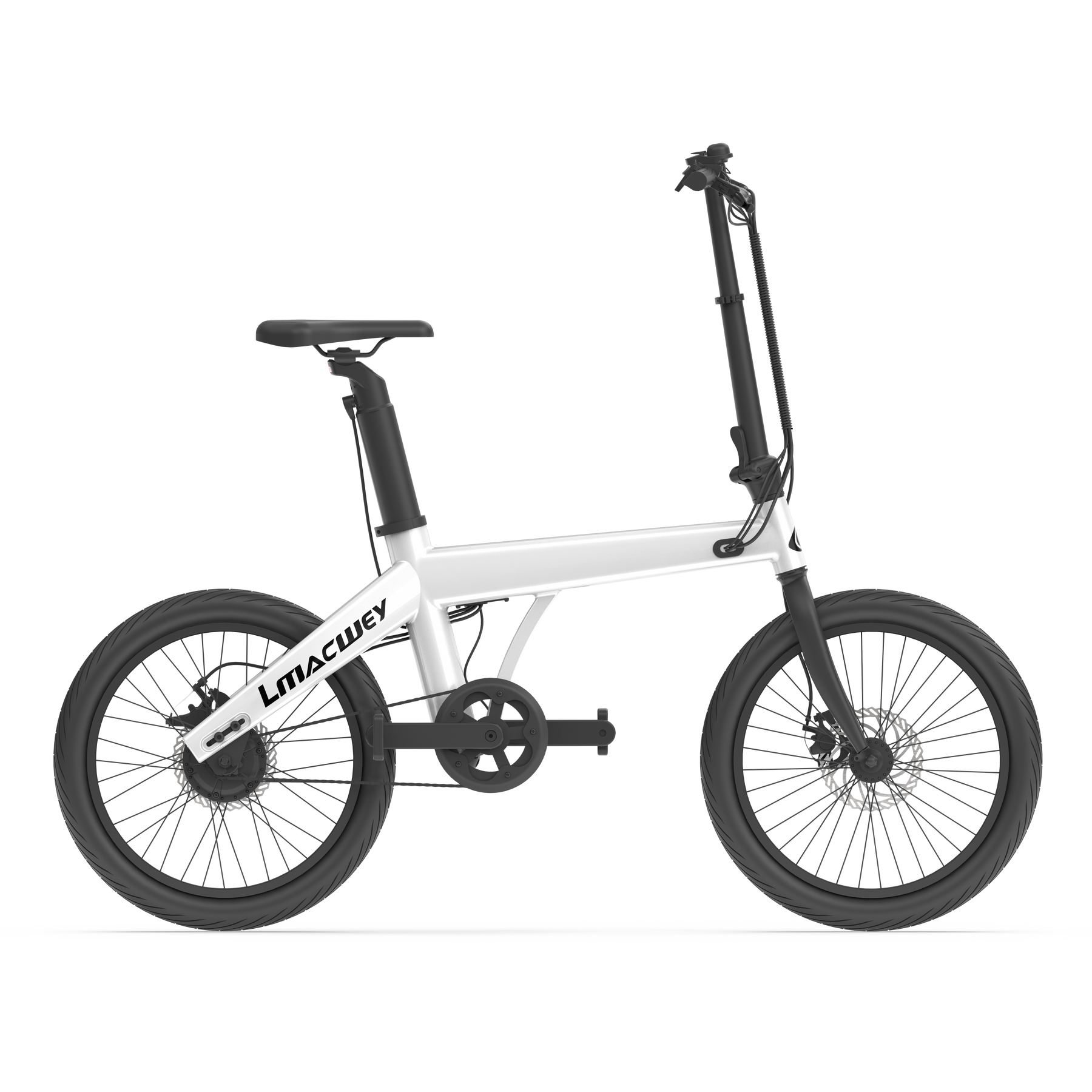 Fast Electric Bike 20 White Non foldable LMACWEY LmaCweY ebike official store