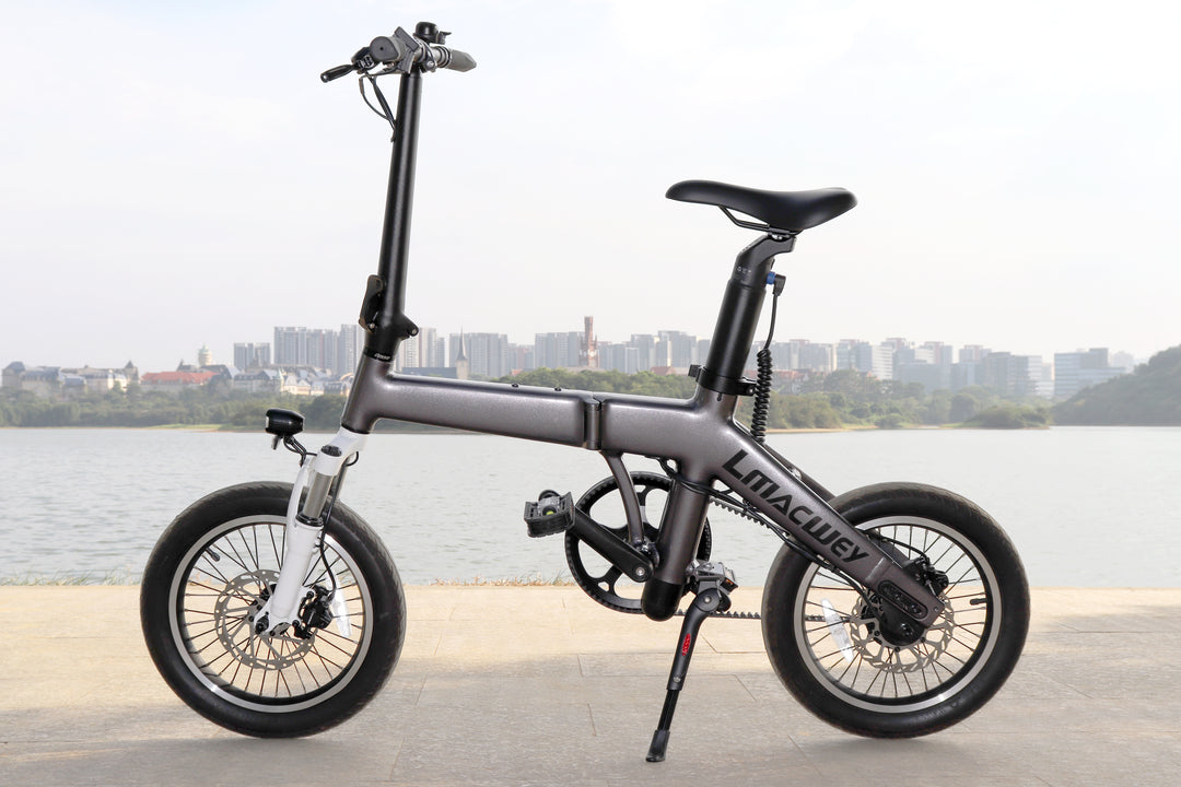 Long Distance Electric Bike 16Pro Gray | LMACWEY