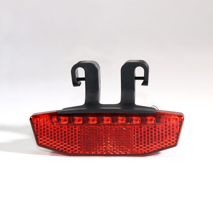 motorcycle tail light with integrated turn signals